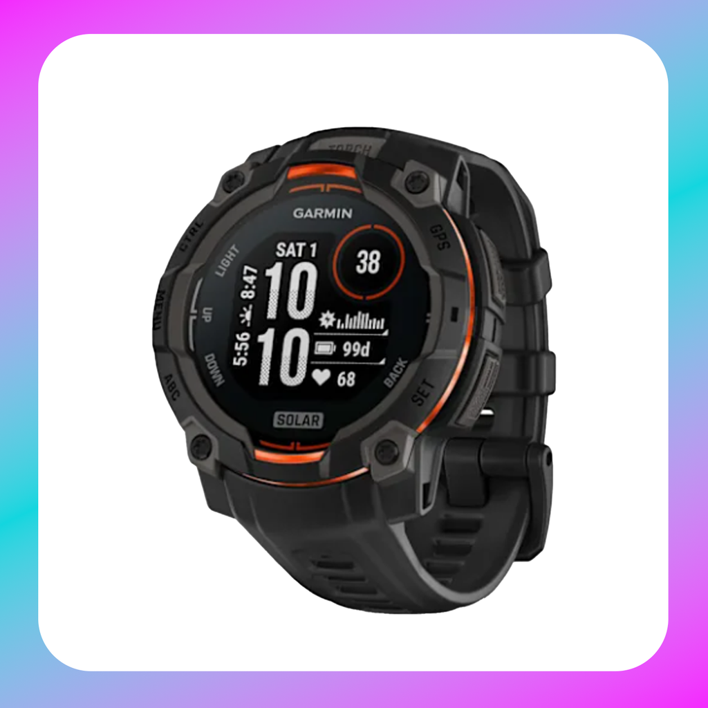 GARMIN Instinct 3 45mm AMOLED Black with Black Band Smart Watches