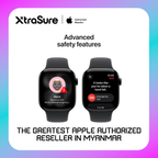 Apple Watch Series 11 GPS, 46 mm Jet Black Aluminium Case with Black Sport Band – MEUX4 (M/L)
