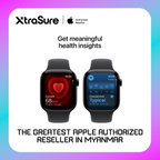 Apple Watch Series 11 GPS, 46 mm Jet Black Aluminium Case with Black Sport Band – MEUX4 (M/L)