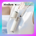 COTECi Long-Lasting Neck-Wearable 0° Handheld Fan (Off White)