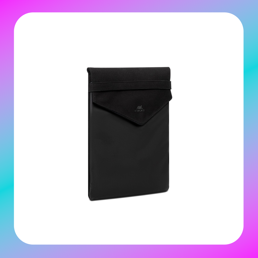 RIVACASE 8505 black Canvas Sleeve for MacBook Pro 16 / 12