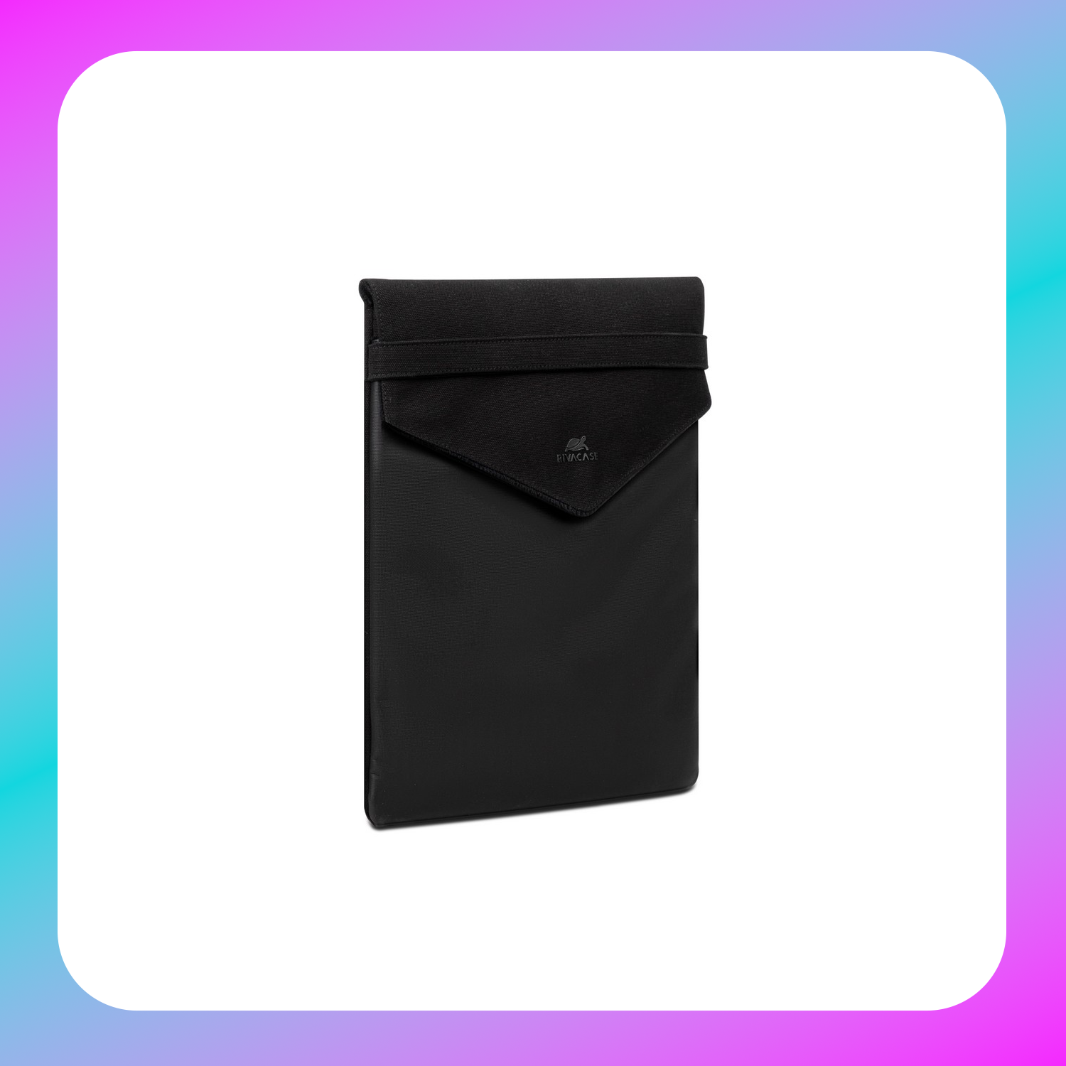 RIVACASE 8505 black Canvas Sleeve for MacBook Pro 16 / 12