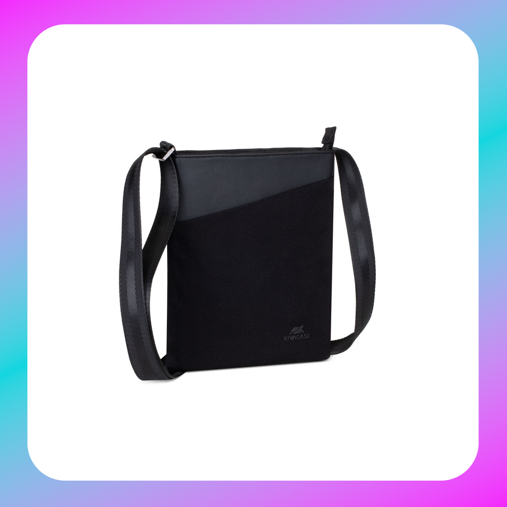 RIVACASE 8509 black Canvas Crossbody bag