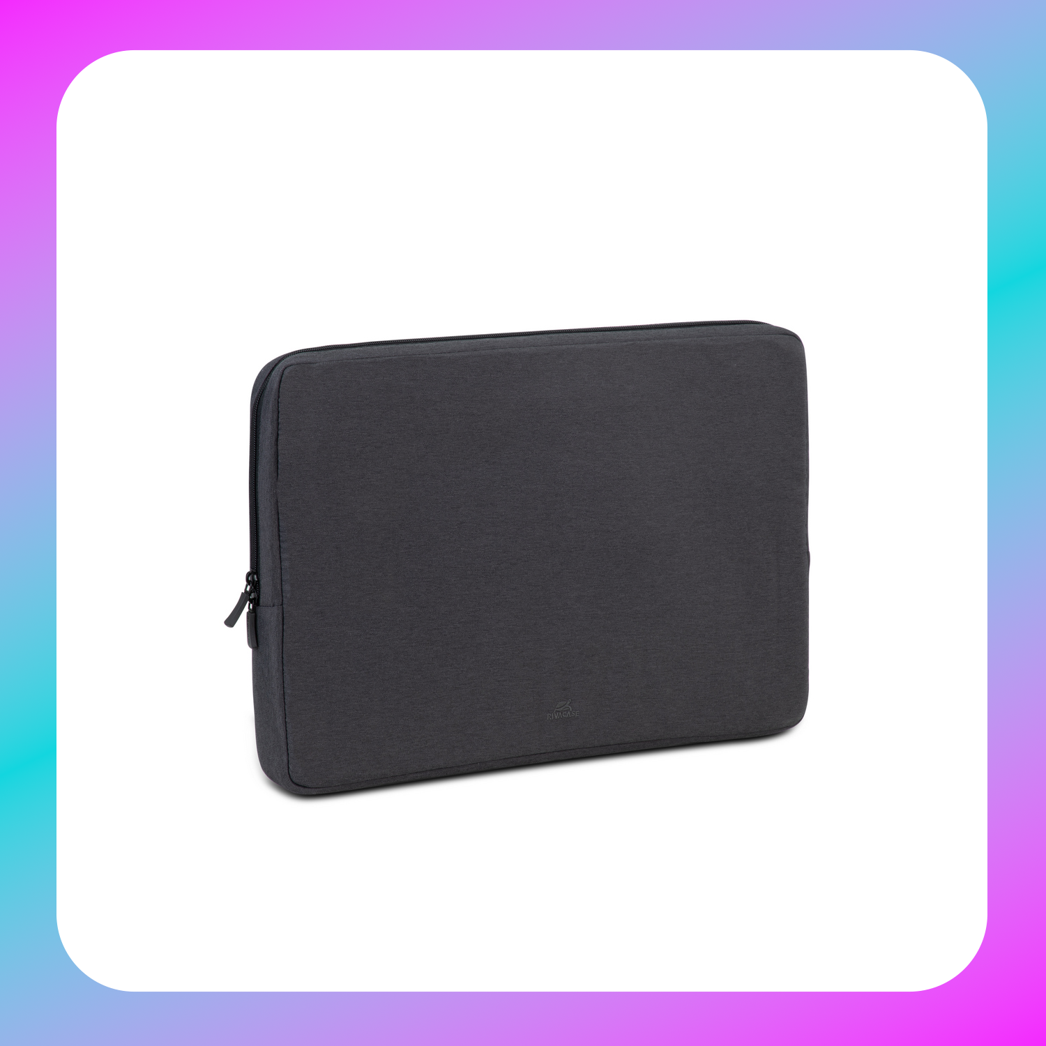 RIVACASE 7707 black ECO Laptop sleeve 17.3"