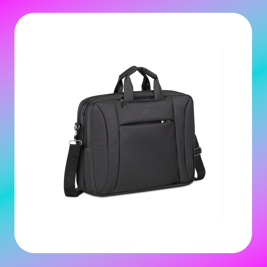 RIVACASE 8290 charcoal black convertible Laptop bag/backpack 16"