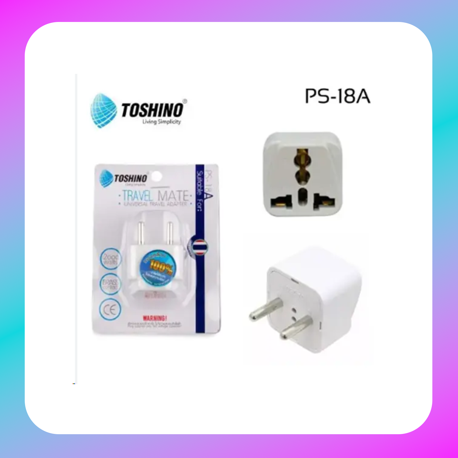 Toshino adapter (PS-18A)