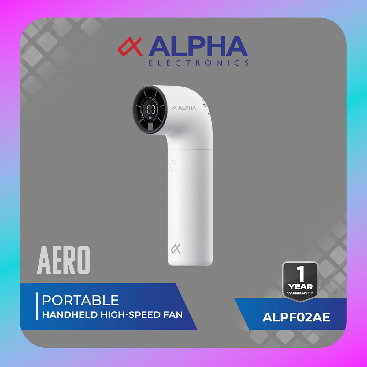 Alpha Handheld High-Speed Fan Aero - ALPF02AE