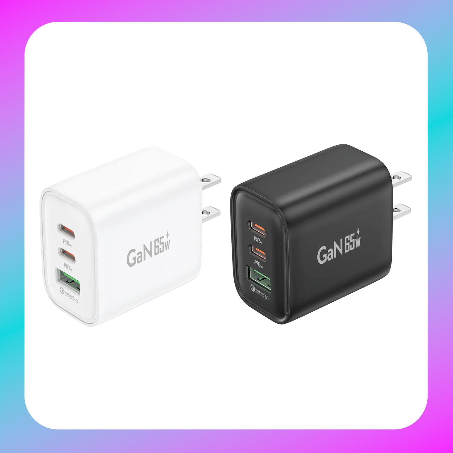 Foneng GaN10-US A+C+C 3-Port GaN Charger (65W) Main image
