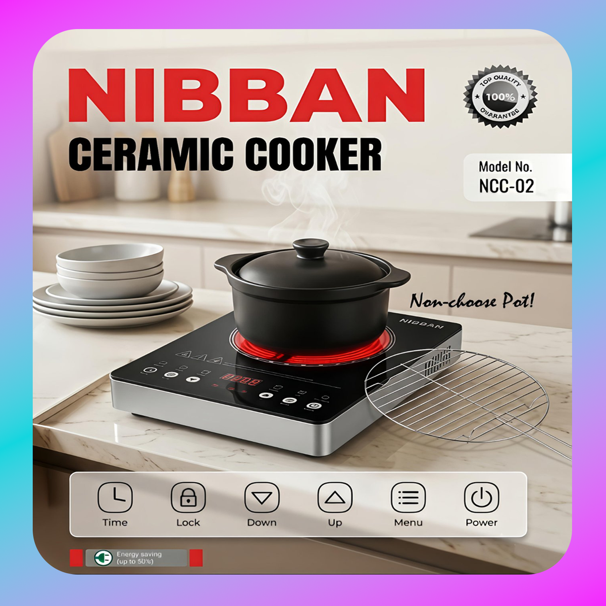 Nibban Ceramic Cooker (NCC-05)