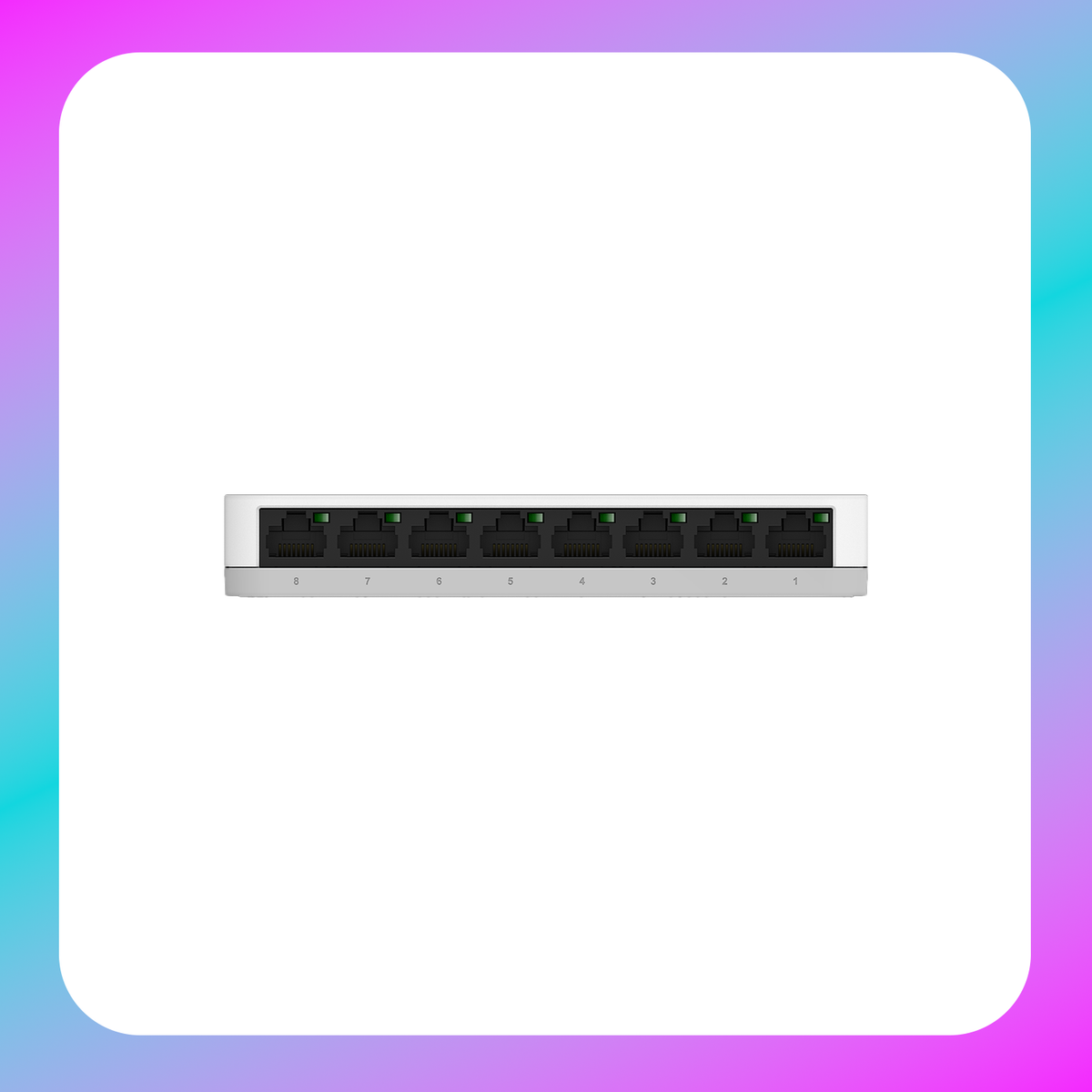 D-Link 8-Port Gigabit Easy Desktop Switch (DGS-1008A)