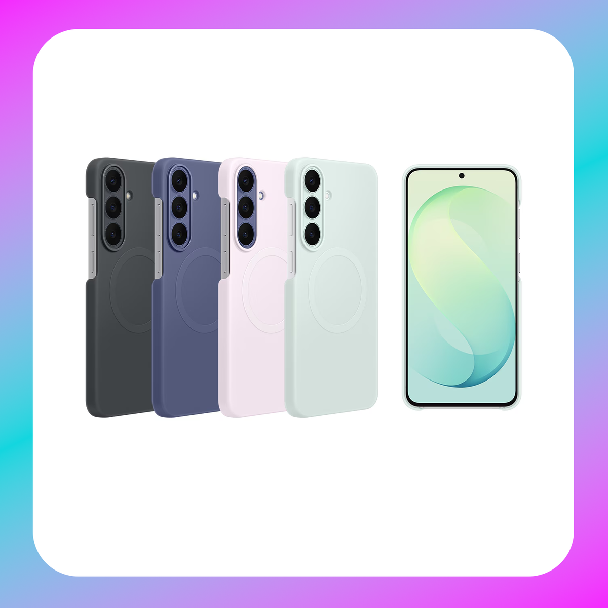S26 FE Silicone Magnet Case