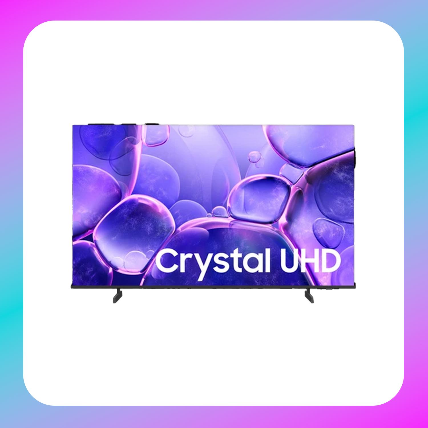 Samsung 55" Crystel UHD 4K / Smart/ Metal Stream Design/ Built for Myanmar/ 2025 Model