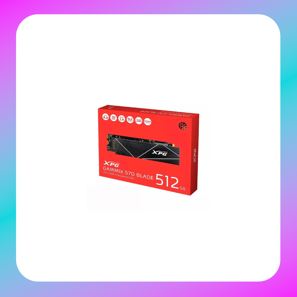 XPG GAMMIX S70B M.2 2280 Pcle Gen 4x4 Main image