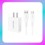 Kanote CS-18W18W Charger Set + Type C Cable