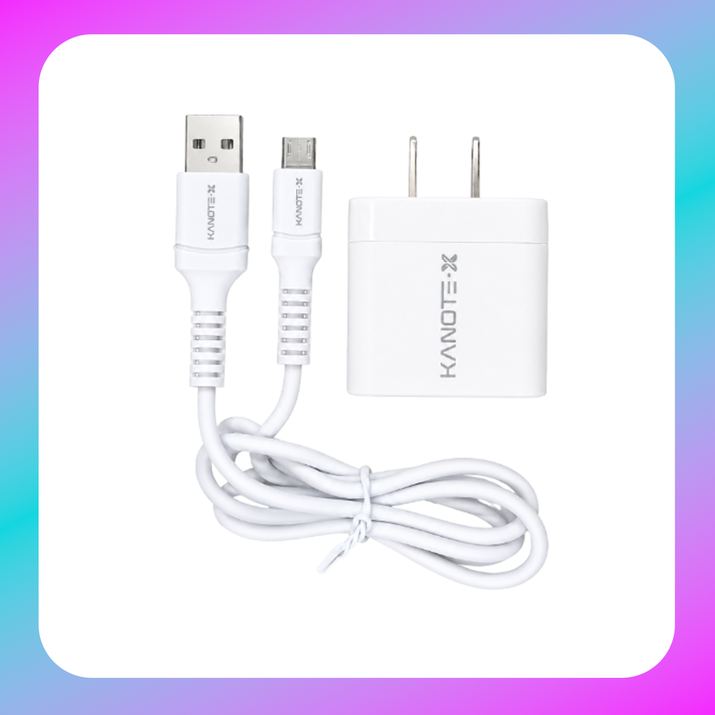 Kanote CSMicro-18WCharger Set + Micro Cable