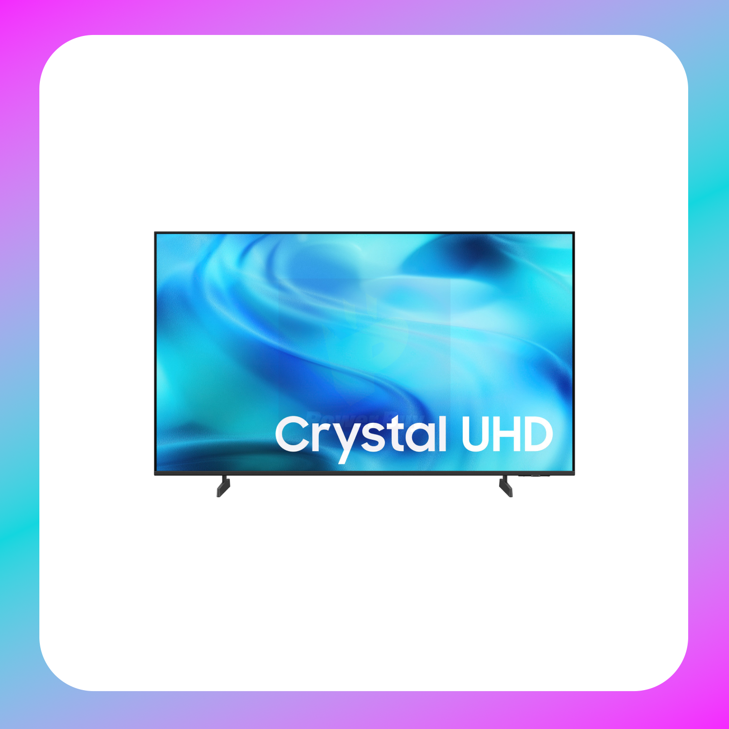 Samsung 55" Crystel UHD 4K / Smart/ Metal Stream Design/ Built for Myanmar/ 2026 Model