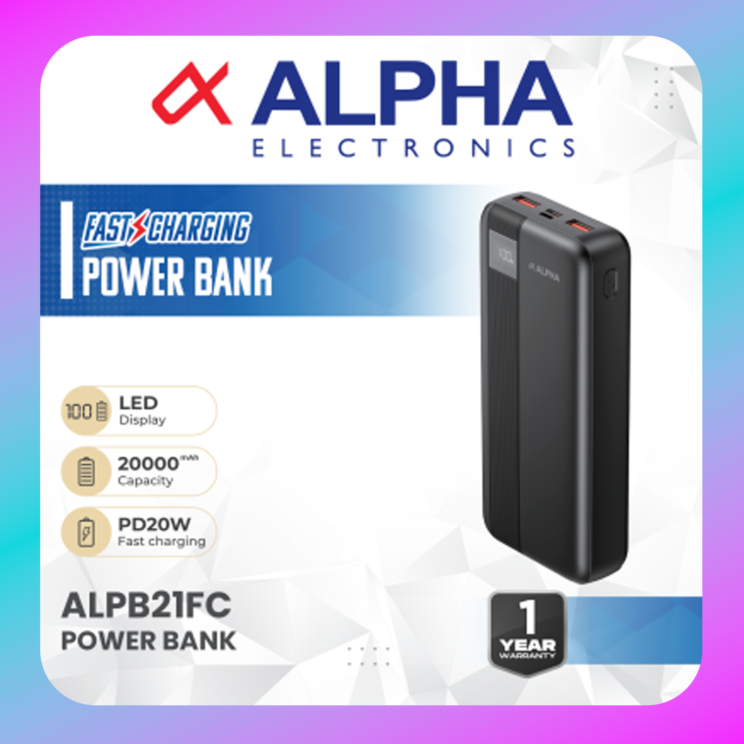 Alpha ALPB 21FC Power Bank