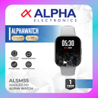 ALPHA ALSM55 (GREAY) SMART WATCH