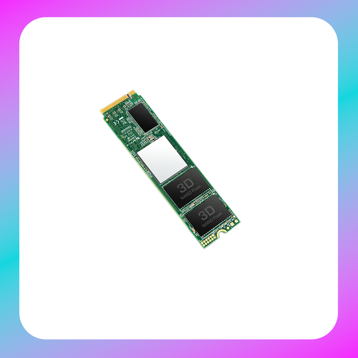 Transcend PCIe M.2 2280 SSD MTE 220S