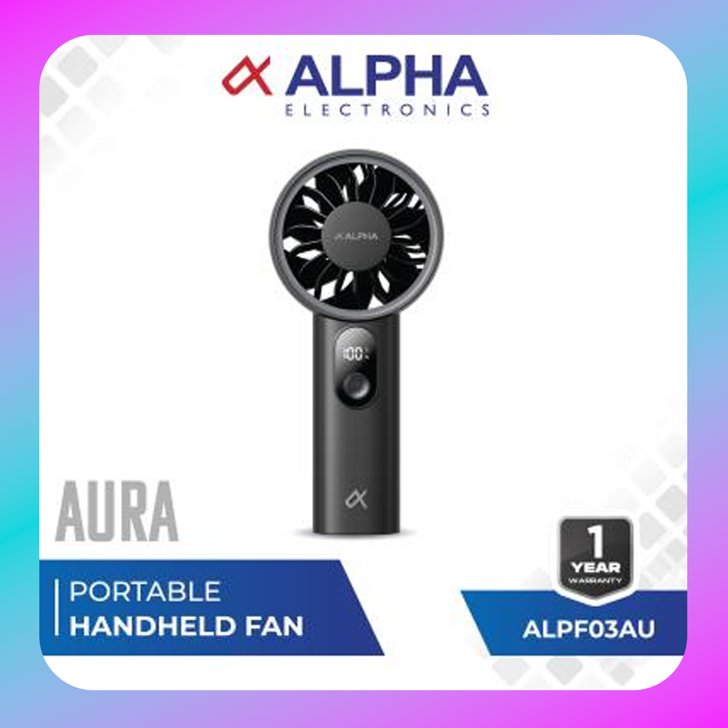 Alpha Portable Handheld Fan AURA - ALPF03AU