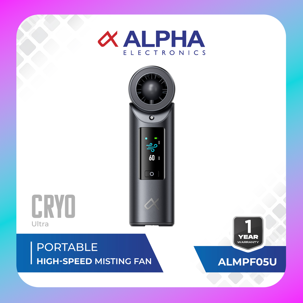 Alpha Portable High-Speed Misting Fan CRYO Ultra - ALMPF05U