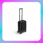 RIVACASE 8180 black Clark-ECO Hardshell expansion hand cabin luggage 20"/34L  / 2