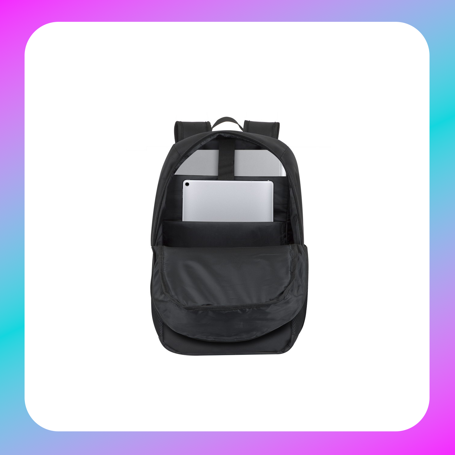RIVACASE 8069 black Regent Full size Laptop backpack 17.3" / 6 Secondary image