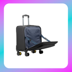 RIVACASE 8481 black ECO Travel carry-on hand cabin luggage 20"