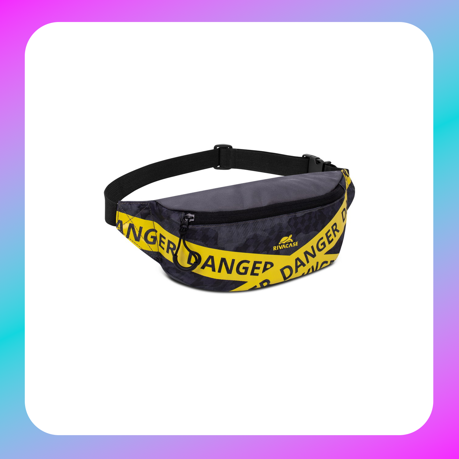 RIVACASE 5411 leopard Waist bag Secondary image