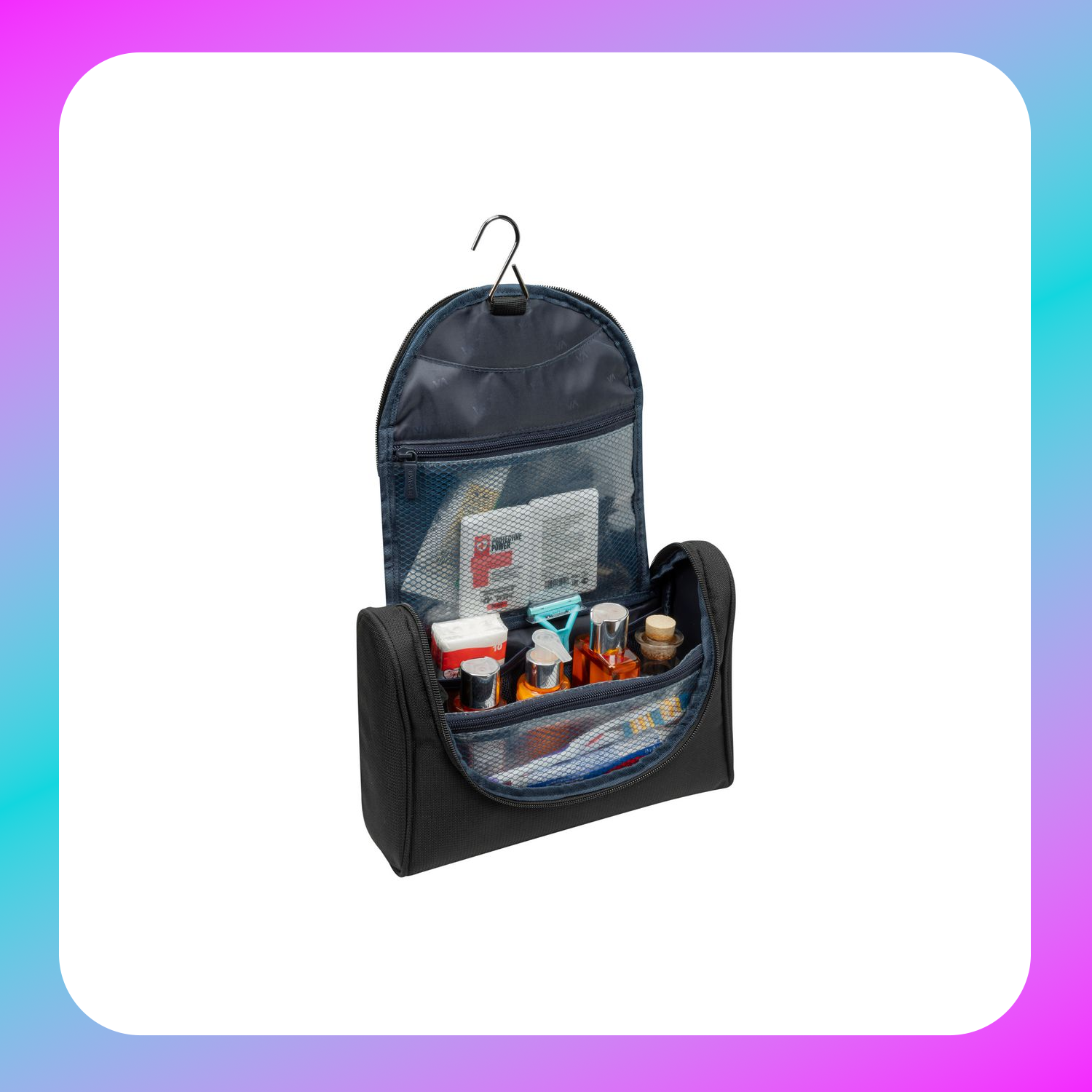 RIVACASE 8407 black ECO Travel toiletry case