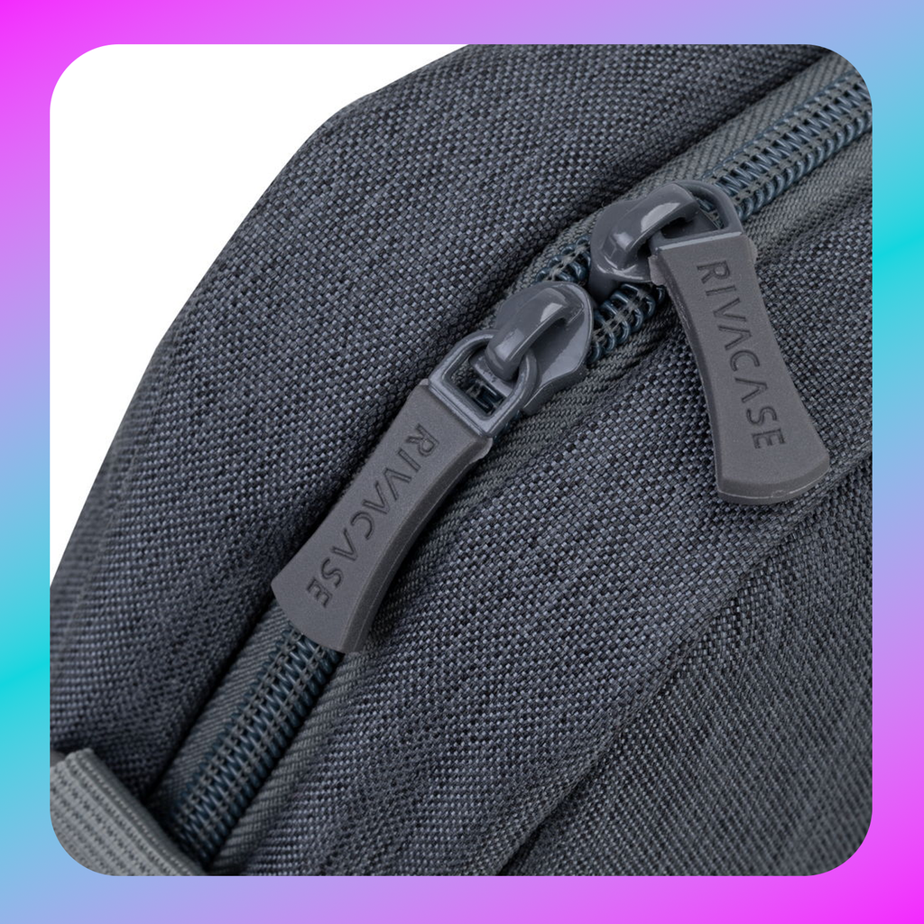 RIVACASE Prater 7522 dark grey anti-theft Laptop bag 14"