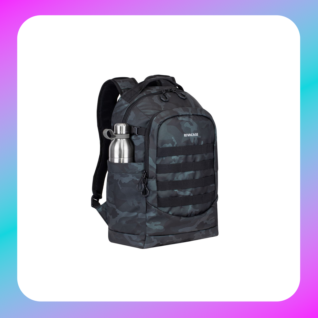 RIVACASE 7631 navy camo 28L Rucksack