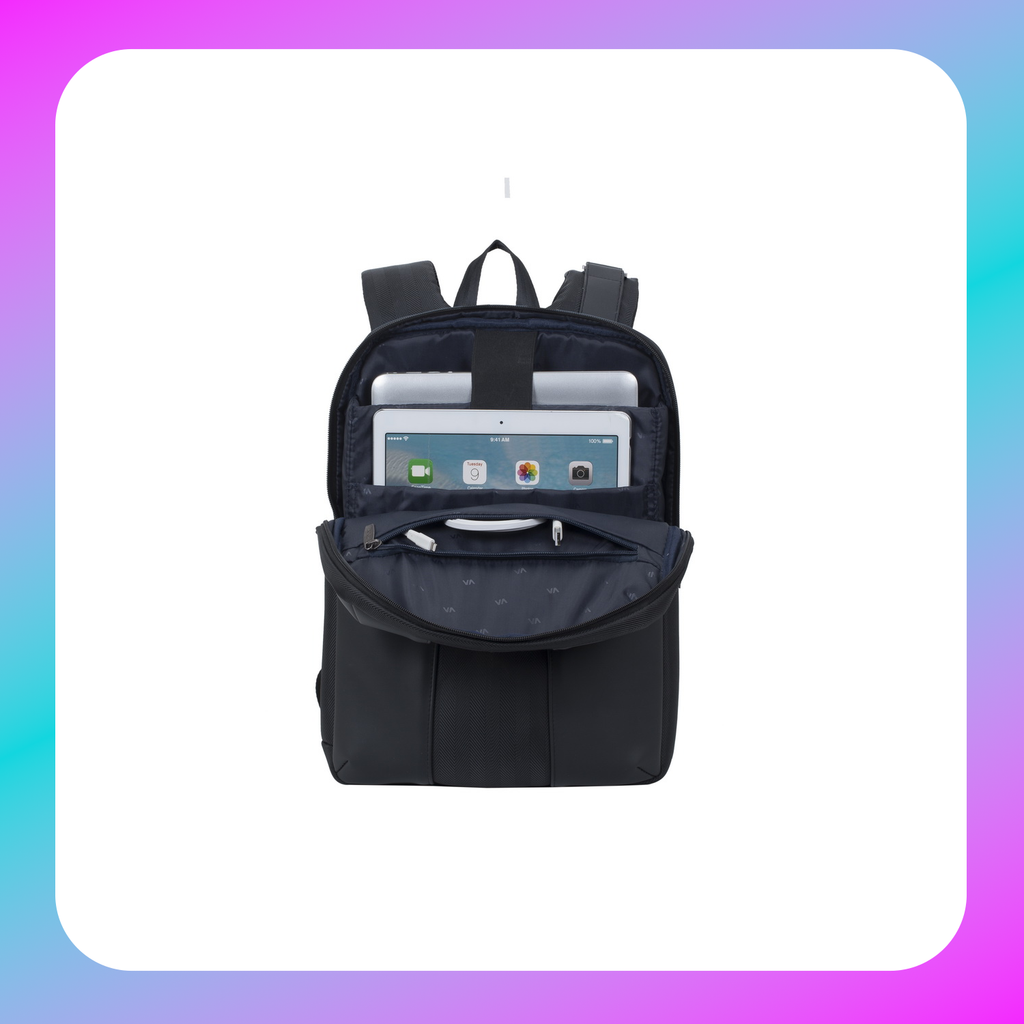 RIVACASE 8125 black Laptop business backpack 14"