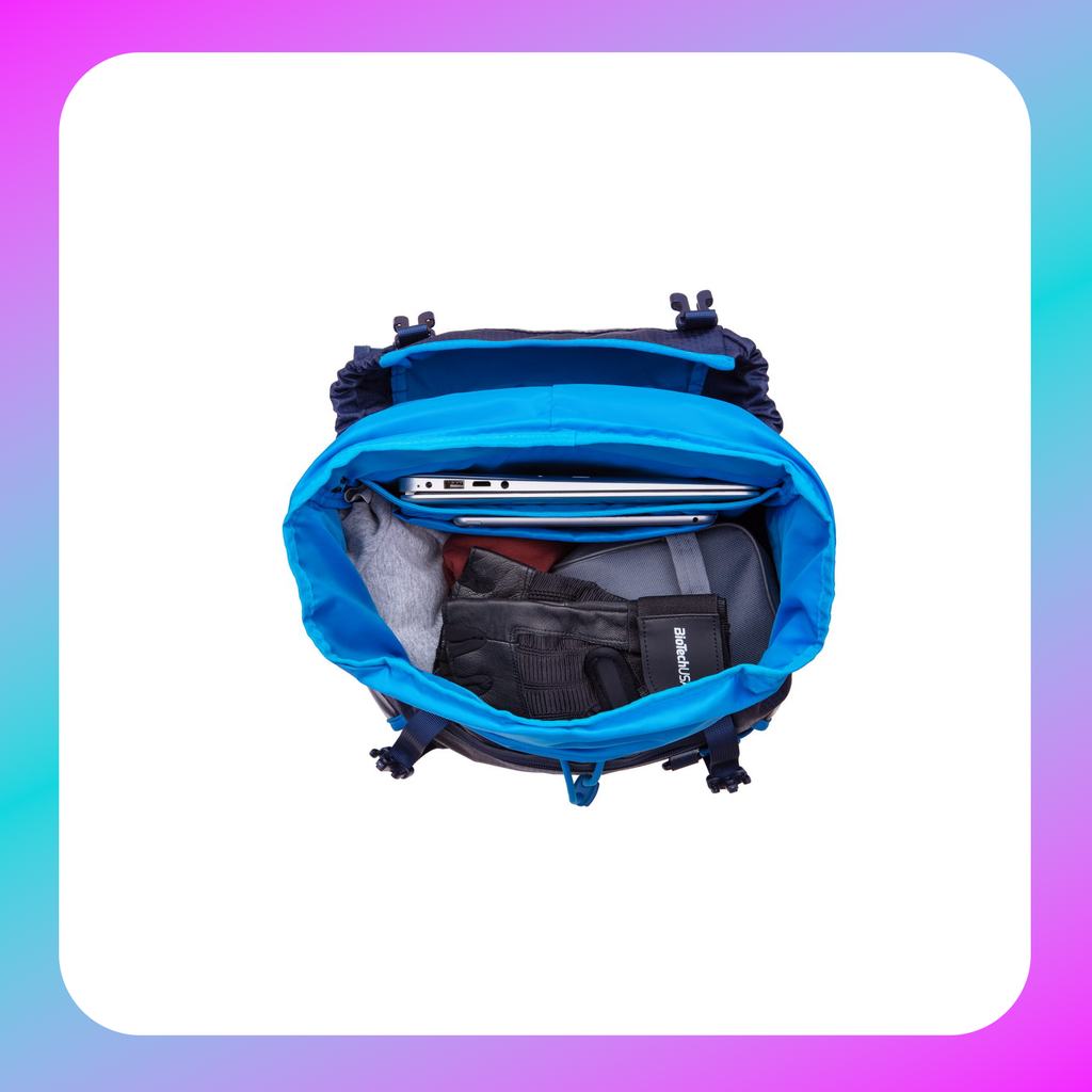 RIVACASE 5361 blue 30L Laptop backpack 17.3" /4