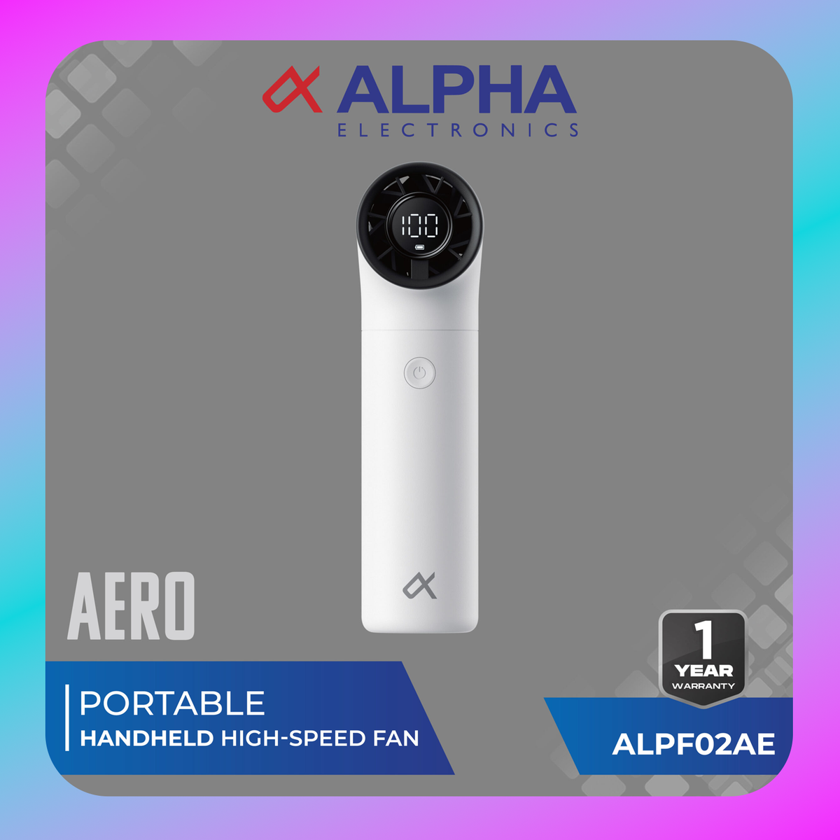Alpha Handheld High-Speed Fan Aero - ALPF02AE