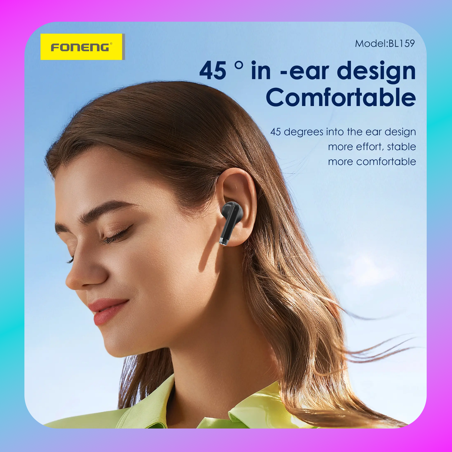 Foneng BL169 , Bluetooth version 5.4 Audio Secondary image