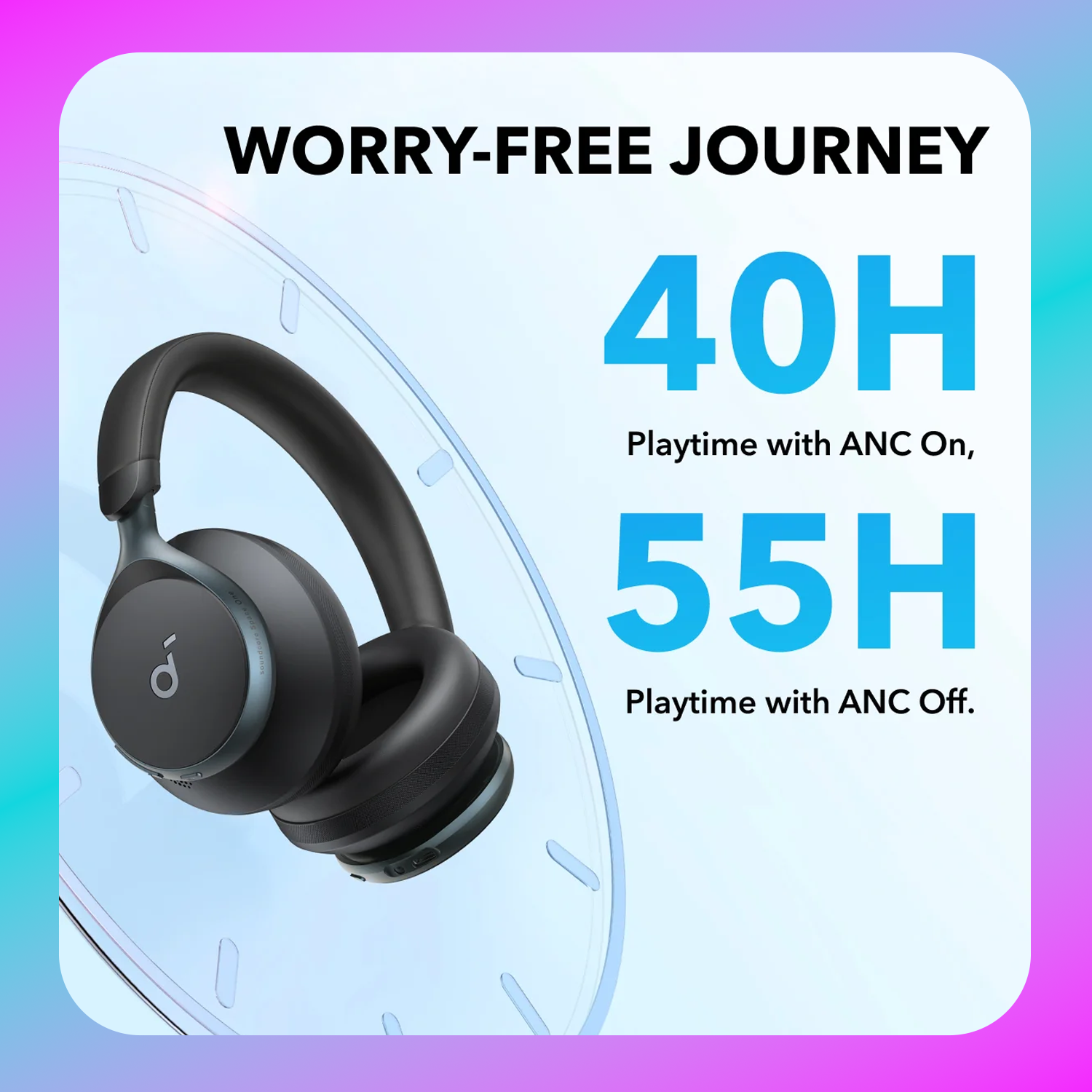 Anker Space One Active Noise Cancelling Headphones