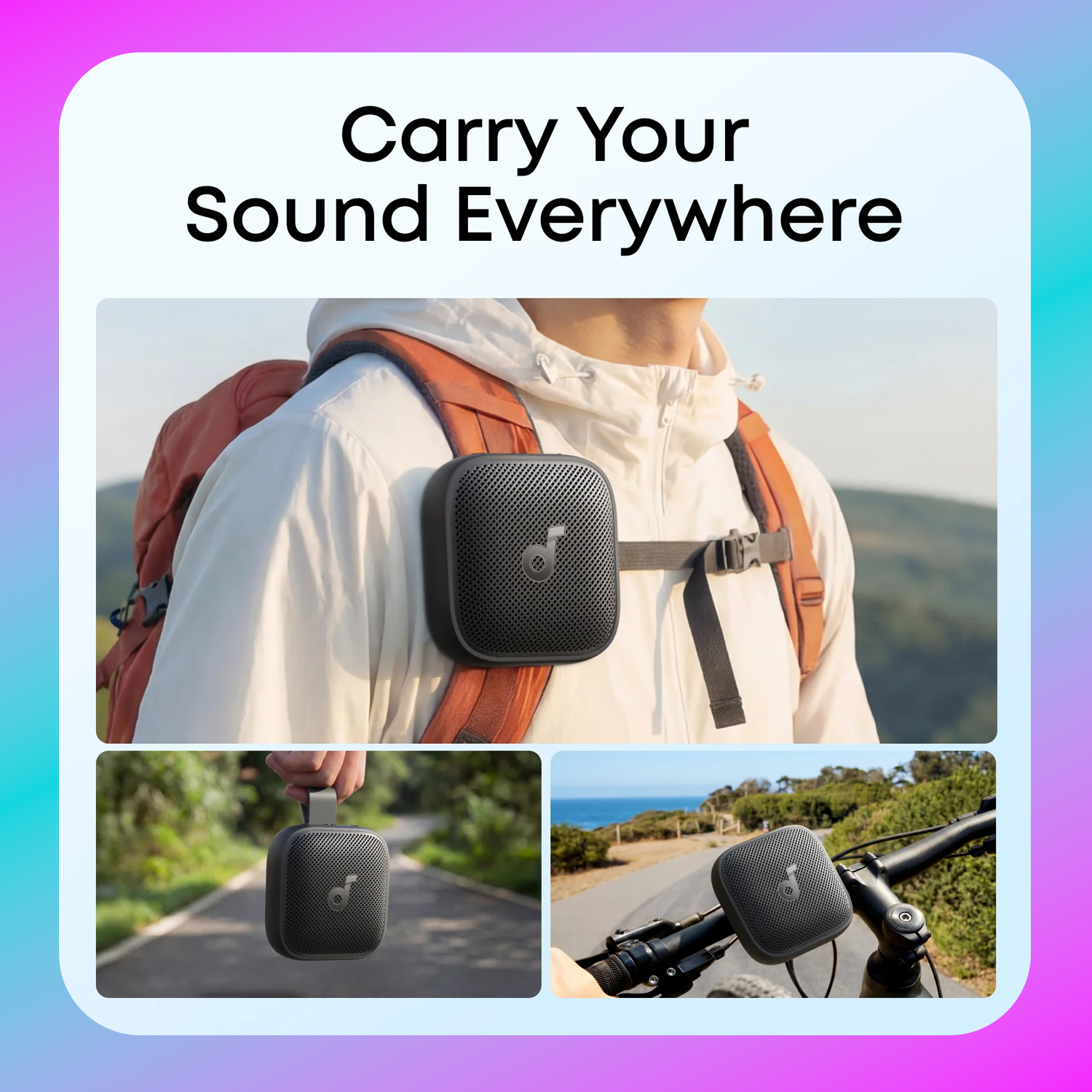 Anker Soundcore Boom Go 3i Portable Bluetooth Speaker