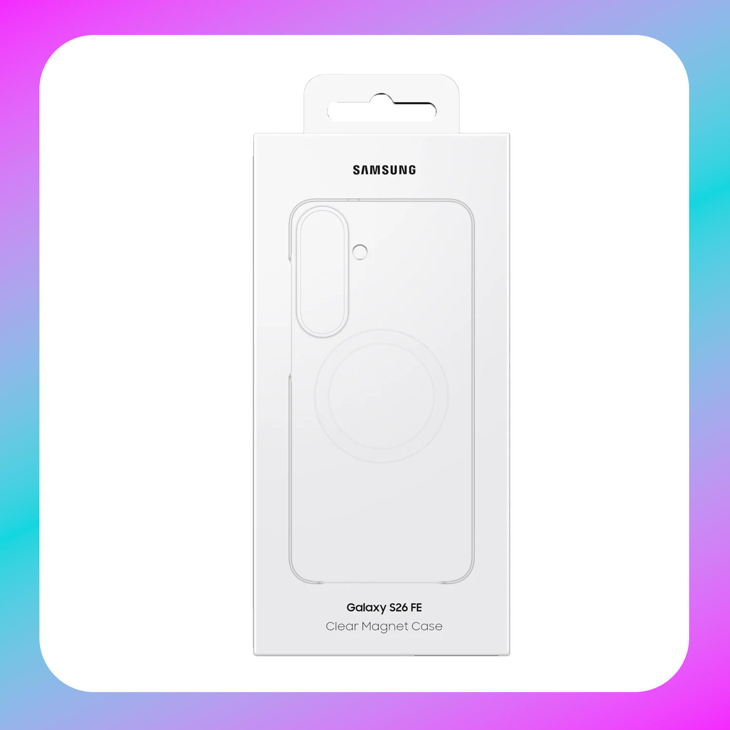 Samsung S26 FE Clear Case Secondary image