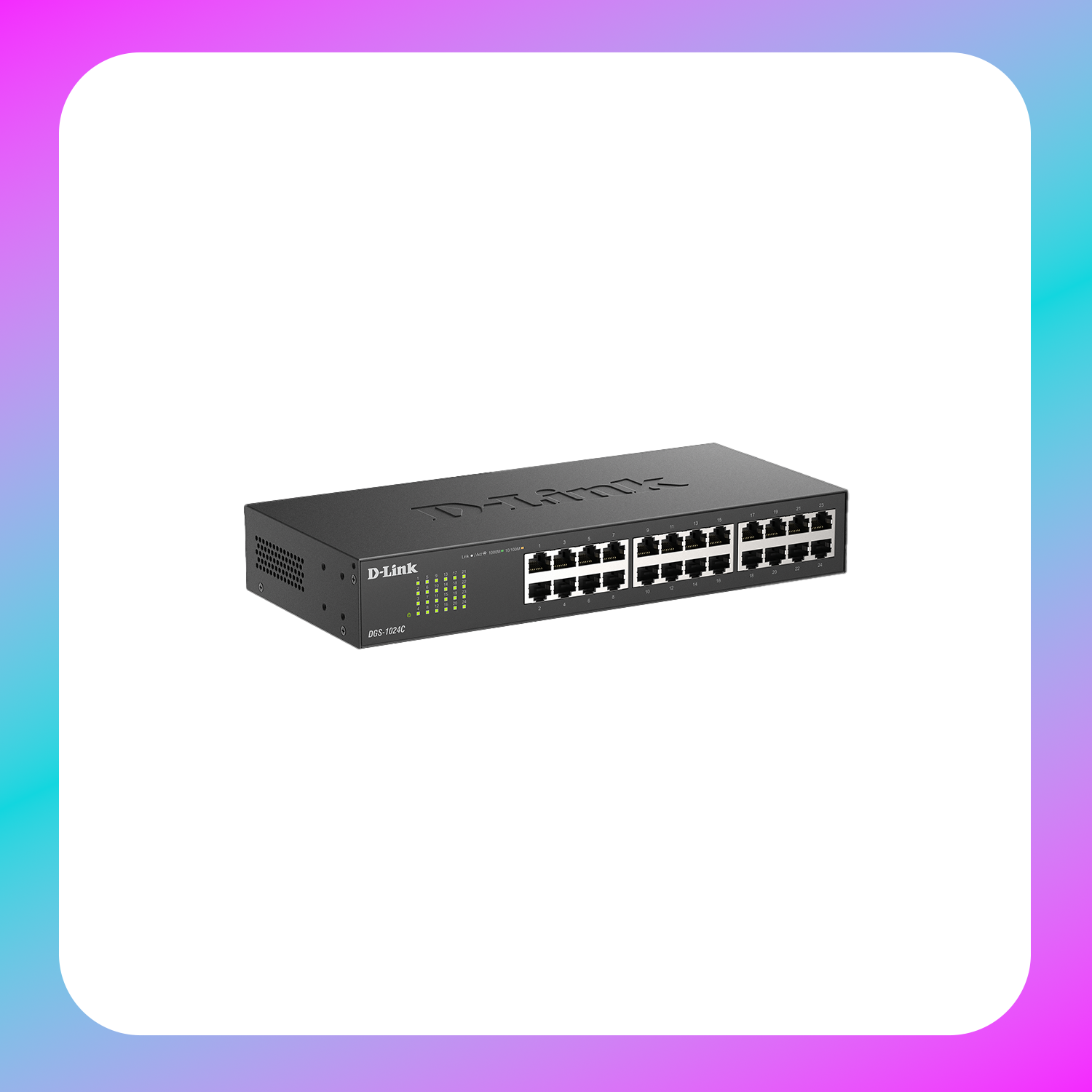 D-Link 24-Port Gigabit Unmanaged Switch (DGS-1024C) Secondary image
