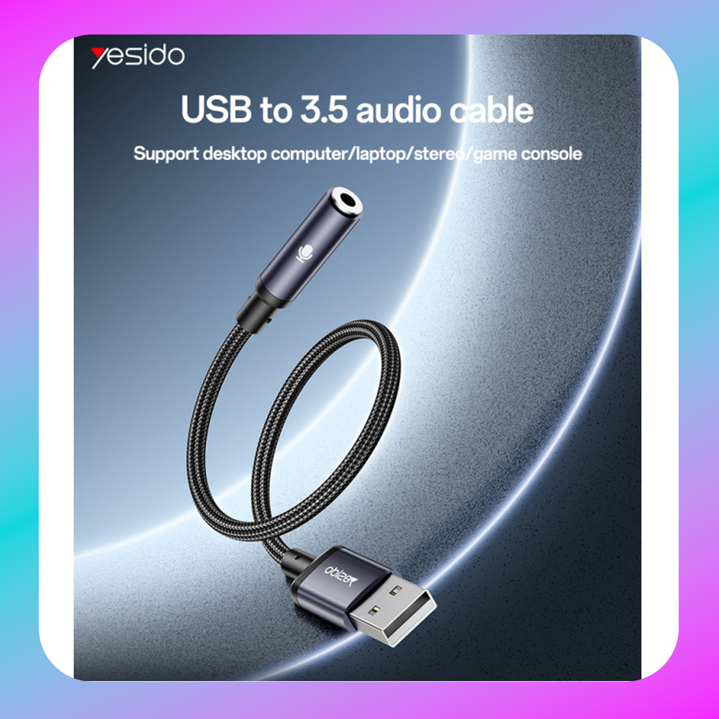 Yesido YAU46 USB to 3.5MM