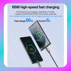 Yesido 66W A to C Data Cable 1.2 Meters