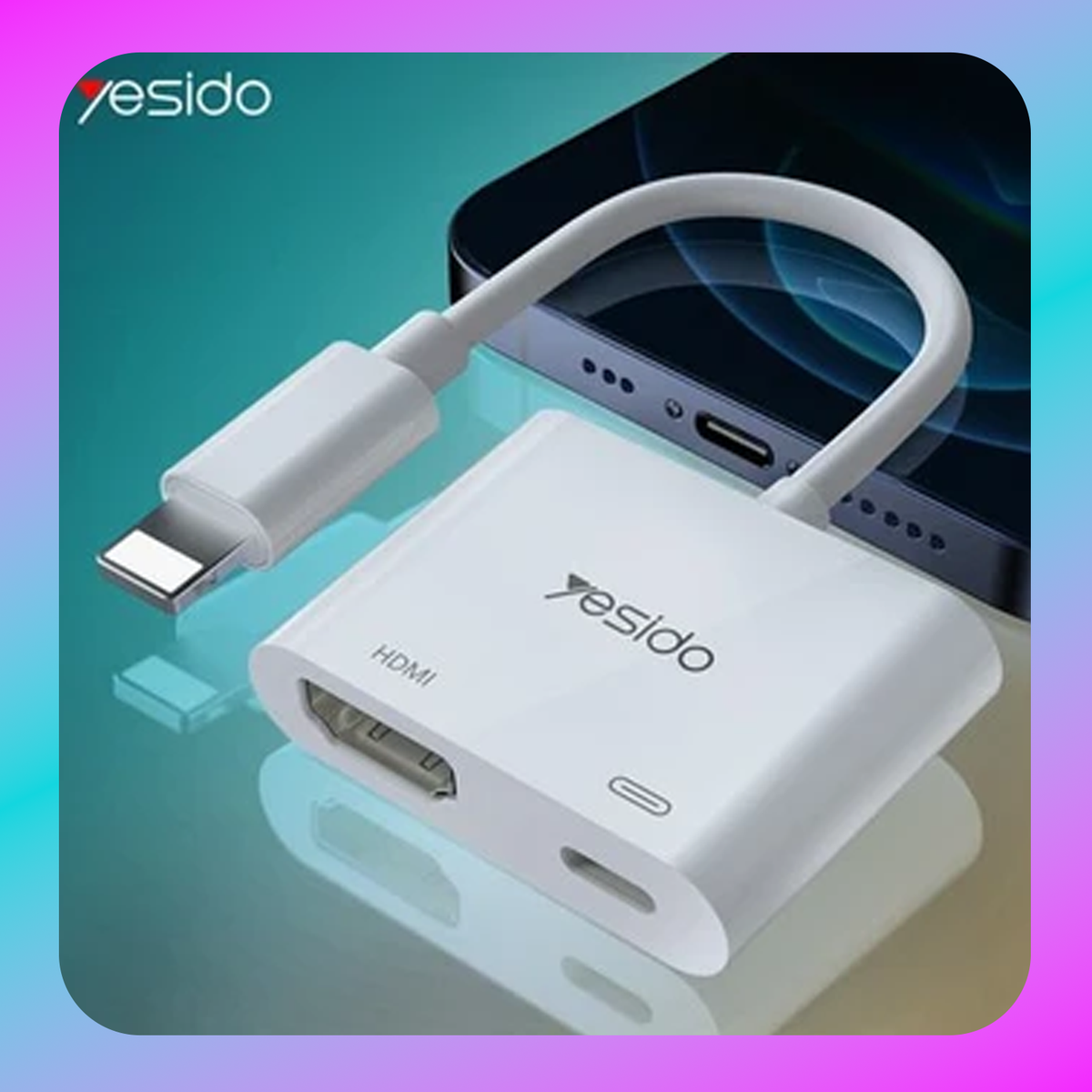 Yesido HM06 LIGHTNING TO HDMI ADAPTER