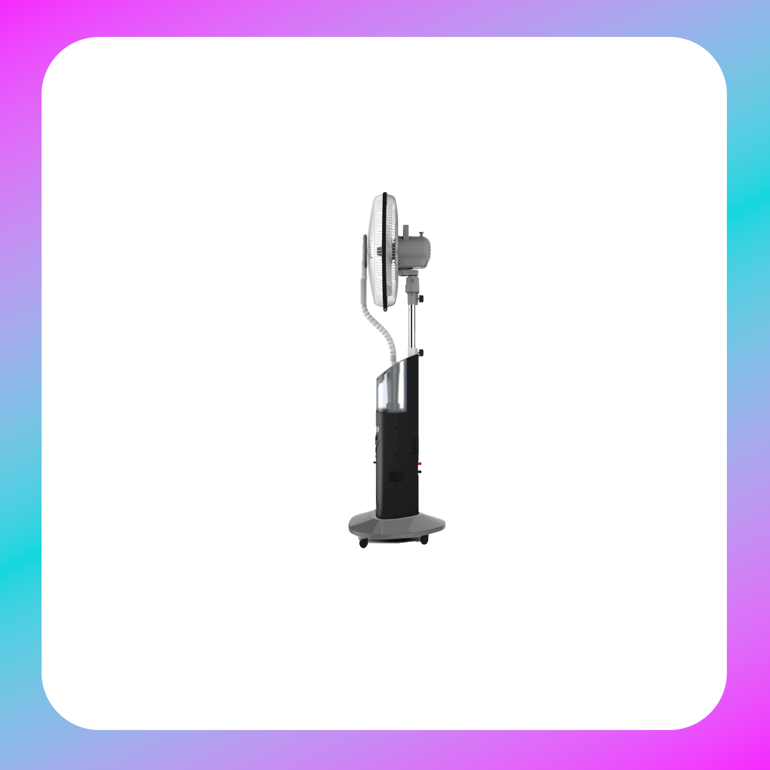 Alpha ALMF180BT Rechargeable Mist Stand Fan