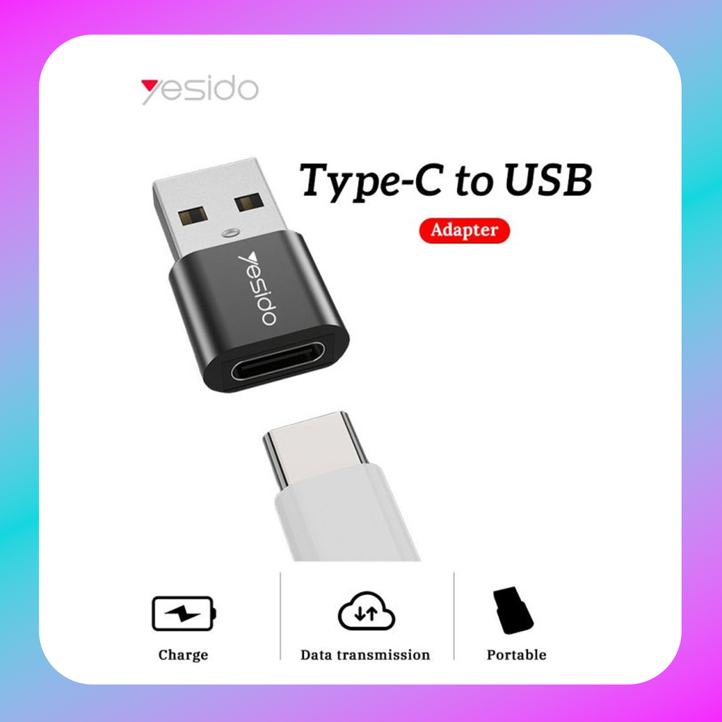 Yesido GS09 USB To Type-C OTG Adapter