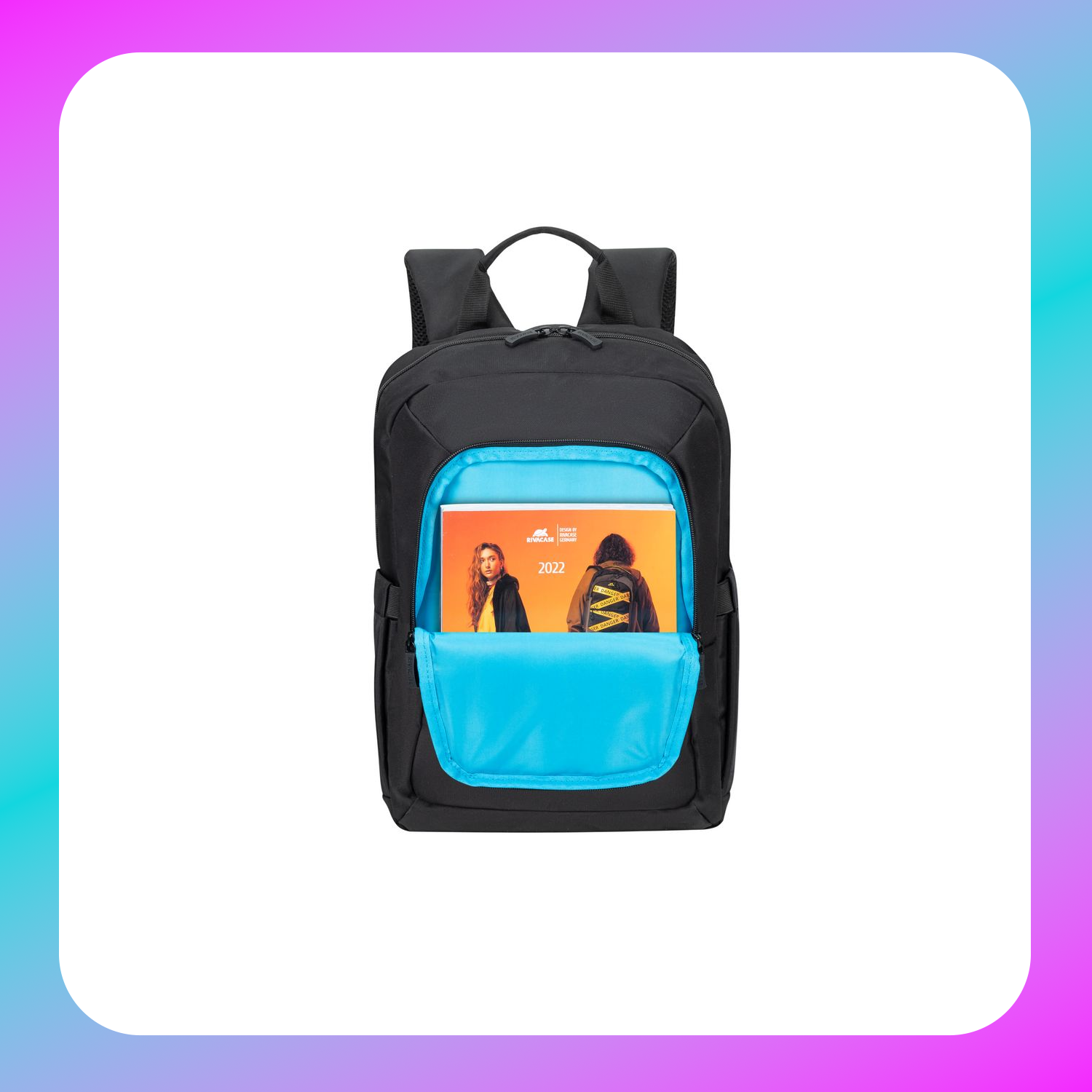 Rivacase 7523 black ECO Laptop backpack 13.3-14"