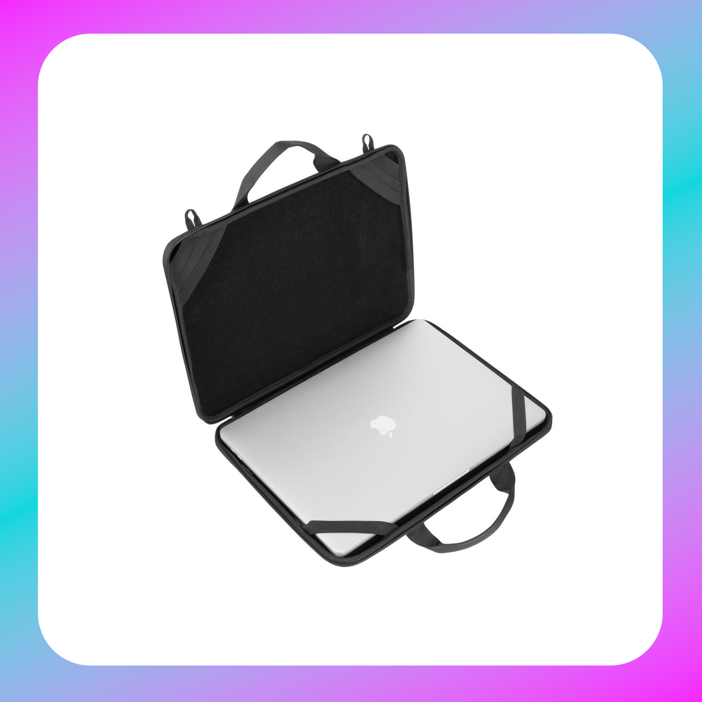 Rivacase 5130 black hardshell MacBook Air 15 and Laptop 14" case