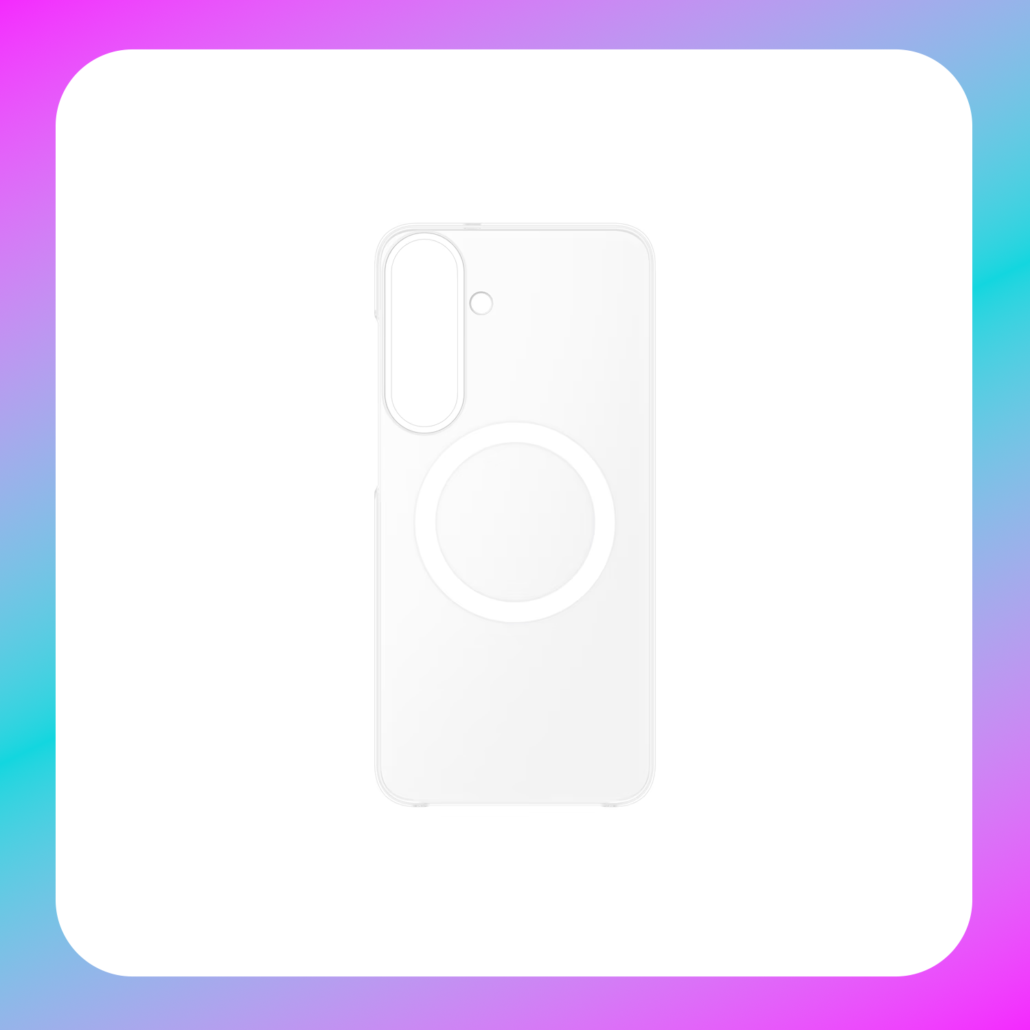 Samsung S26 FE Clear Magnet Case Secondary image