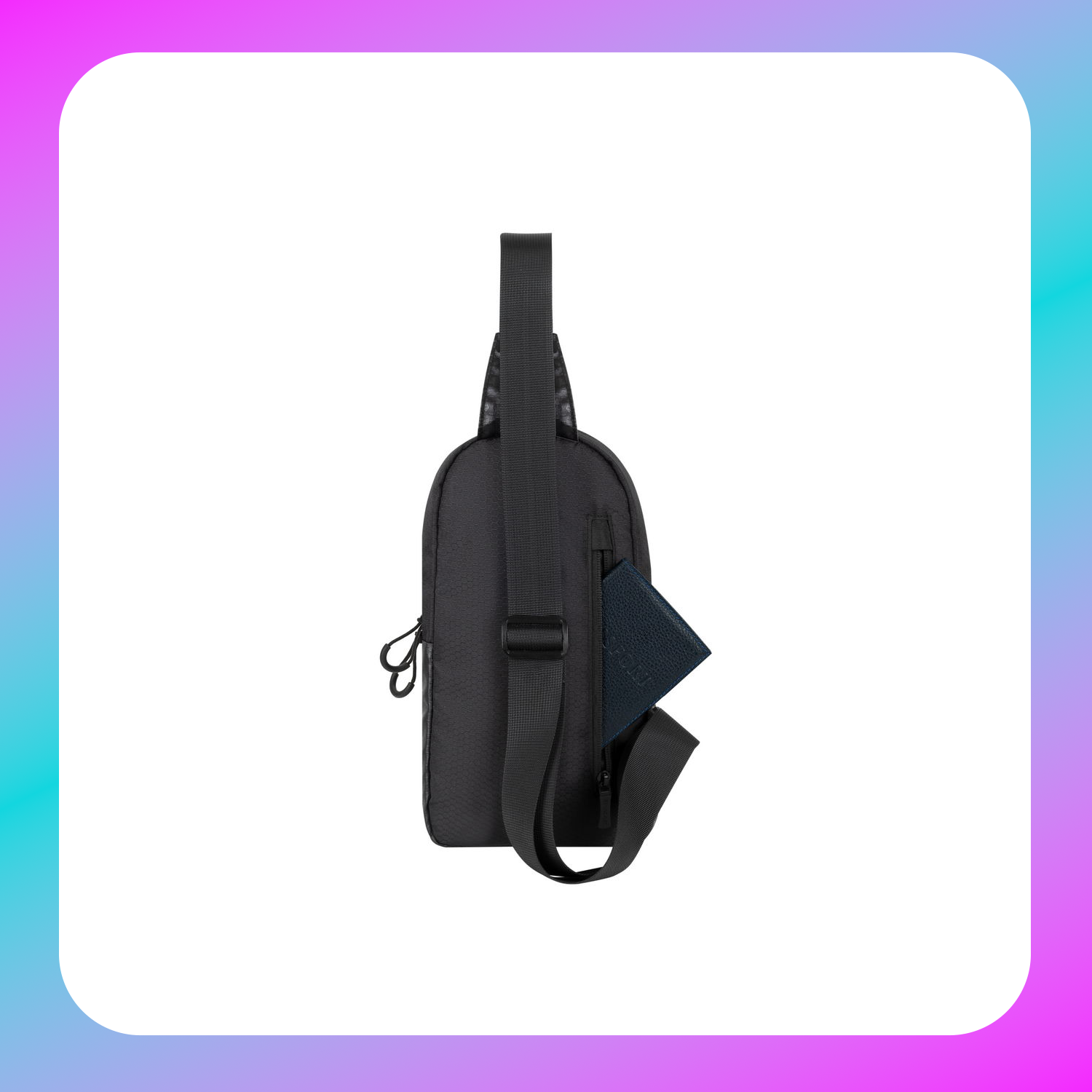 Rivacase 5312 black ECO Sling bag for mobile devices Secondary image
