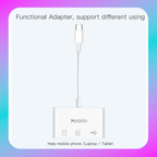 Yesido GS16 (3 in 1 Type-C OTG Adapter)
